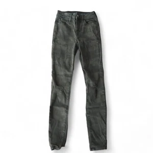 American Eagle NE(X)T Level Stretch Super Hi-Rise Jeggings Camo Juniors 00 - Picture 1 of 11