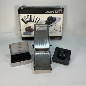 Master Class Mandoline Set Food Chopper Slicer Heavy Duty - Picture 1 of 24