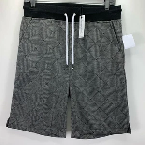 Sovereign Code Mens Woodson Elastic Drawstring Lounge Shorts Gray M - Picture 1 of 4