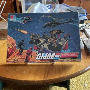 VTG~G.I. Joe Mural Puzzle~221 Pieces~1985 Hasbro Bradley Inc~Battle #3~ Complete - Picture 1 of 4