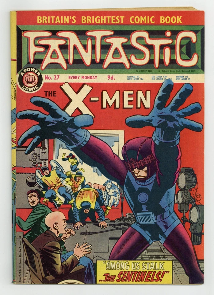 Fantástico #27 en muy buen estado - 3,5 1967 Foto 1 de 1