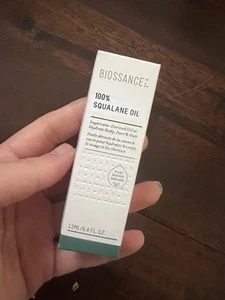 BIOSSANCE 100% Squalane Oil 12mL/ 0.406 oz. NEW! - Picture 1 of 2