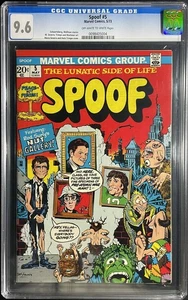 Spoof #5; Marvel 1973; CGC 9.6 OW/W; Severin / Trimpe Cover & Art; Only 3 Higher - Bild 1 von 4