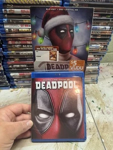 DEADPOOL (2016 DVD•Blu-ray) Holiday Photo Card •Slipcover•Walmart Exclusive - Picture 1 of 5