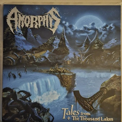 Amorphis Tales From The Thousand Lakes Blue Inside Clear Splatter Vinyl Reissue - Image 1 of 2