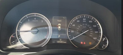 ES350 2016-2018 OE velocímetro calibre grupo 109 k millas Lexus Foto 1 de 4