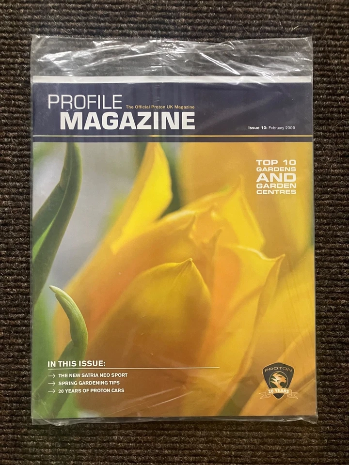 PROTON PROFILE COMPANY MAGAZINE - ISSUE 10 - FEB. 2009 - BRAND NEW STILL SEALED - Image 1 of 1
