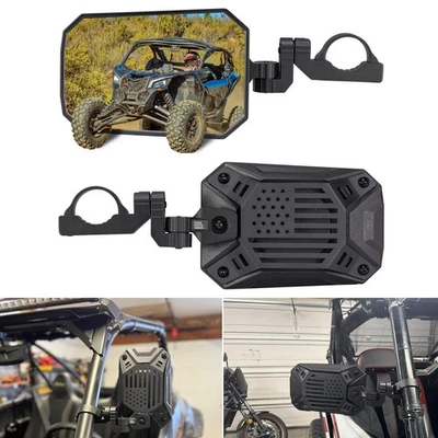 Espejos retrovisores laterales KEMIMOTO UTV ajustes de aluminio para Polaris RZR Can Am X3 Pioneer Foto 1 de 4