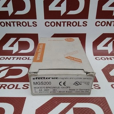 MGK3070-BPKG/M/US-104-DPS | IFM Efector | Magnetic Sensor, Opened (NSO) - Image 1 of 2