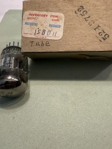 Coppia abbinata platino IBM GE 15BD11 lunga durata 10000 ore doppio triodo - Foto 1 di 10