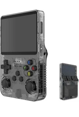 CONSOLE RETROGAMING R36S 64 GB EMULATORE 15.000+ Giochi Black Archos - Immagine 1 di 4