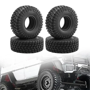 4x 1/10 Modell RC Crawler -Reifen Ersetzen Sie Kriechreifen für 1/12 - Bild 1 von 6