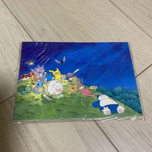 Pokemon Fukuyama Keiko Cartolina Set di 5 Pikachu Bulbasaur Charmander - Foto 1 di 2