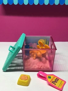 Kenner Littlest Pet Shop Lucertola da Corsa con Den Desert COMPLETO Vintage 1993 - Foto 1 di 8