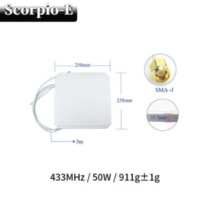 433MHz 8.0dBm High Gain Wifi Antenna SMA-J 50W Directional 433MHz 8.0dBm Aerial - Picture 1 of 7