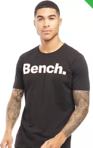 Bench Seoul Herren schwarz T-Shirt brandneu mit Etikett - Bild 1 von 6