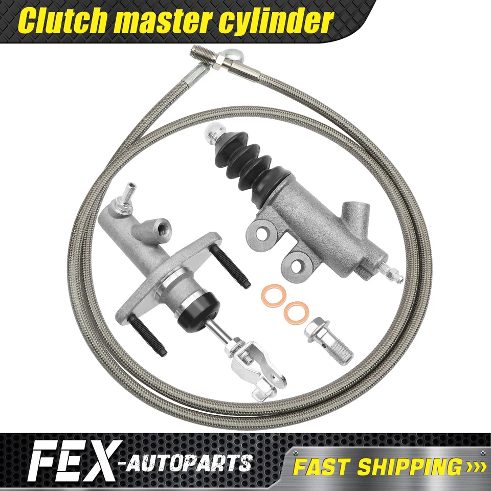 MC238+SC646 Master & Slave Cylinder & Clutch Line Kit For 1992-2000 Honda Civic - Image 1 of 4