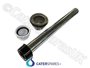300mm COMMERCIAL SINK WASTE PLUG STAND PIPE AND DRAIN OUTLET KIT 70MM FLANGE 48M - Picture 1 of 9