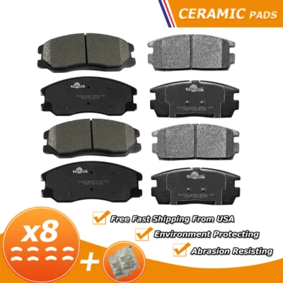 Pastillas de freno delanteras y traseras de cerámica para Chevrolet Equinox 2007-2009, Torrent XL-7 Foto 1 de 4