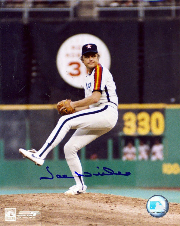 Foto firmada autografiada de Joe Niekro de los Astros de Houston 1975-85 8x10 certificado de autenticidad fallecido #1 Foto 1 de 1