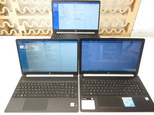 LOT 3: HP Notebook 15 Pavilion 15.6" i5 /i7-1035/65/8550 12/8/4GB RAM No SSD - Picture 1 of 20