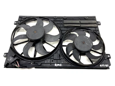 AUDI TT S3 2007-2015 RADIADOR DOBLE VENTILADOR MONTAJE OEM 1K0 121 207 AT Foto 1 de 4