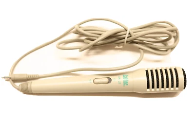 Labtec AM-22 Handheld Microphone 3.5mm Jack Cord HG32 [Vintage] - Image 1 of 4