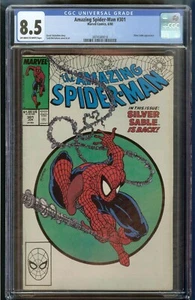Aspecto de arena plateada Amazing Spider-Man #301 CGC 8.5 - Imagen 1 de 4