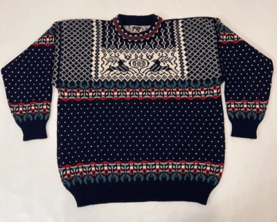 Dale of Norway Fair Isle Norwegian Wool Ski Chalet XL Holiday Jumper Mens - Image 1 of 4