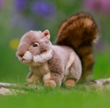 Animigos World of Nature 23cm Grey Squirrel - 37258 Plush Soft Toy Bunny Soft