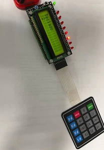 Pic16f887 Trainer Board With Keypad - Picture 1 of 2