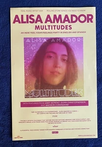 EXCLUSIVE - Alisa Amador - “Multitudes” - New Album Release Poster - Picture 1 of 1