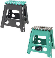 Extra Tall Large Folding Step Stool Strong Home Kitchen Easy Carry Assorted