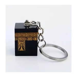Keyring Kaaba Islamic Car Hanging Keyring Acrylic Square Keyring Islamic Gift - Picture 1 of 6