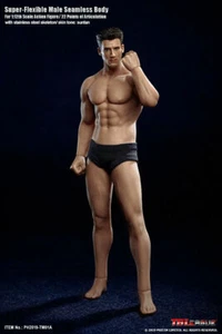 TBLeague 1/12 TM01A Suntan Seamless Muscular Body 6inches Figure W/Head Model - Picture 1 of 8
