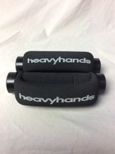 Heavy Hands 1 Pound Walking Weights Black