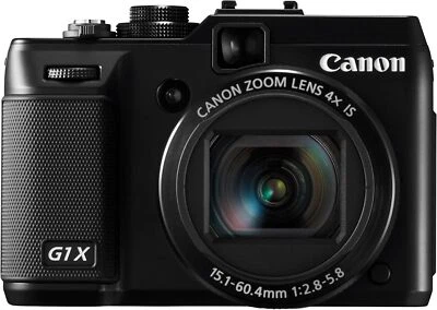 Canon Digital Camera PowerShot G1X 1.5-inch high-sensitivity CMOS sensor PSG1X - Image 1 of 4