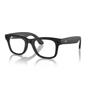 Gafas inteligentes Ray-Ban Meta Wayfarer L negro mate transparente a G15 verde transiciones - Imagen 1 de 8