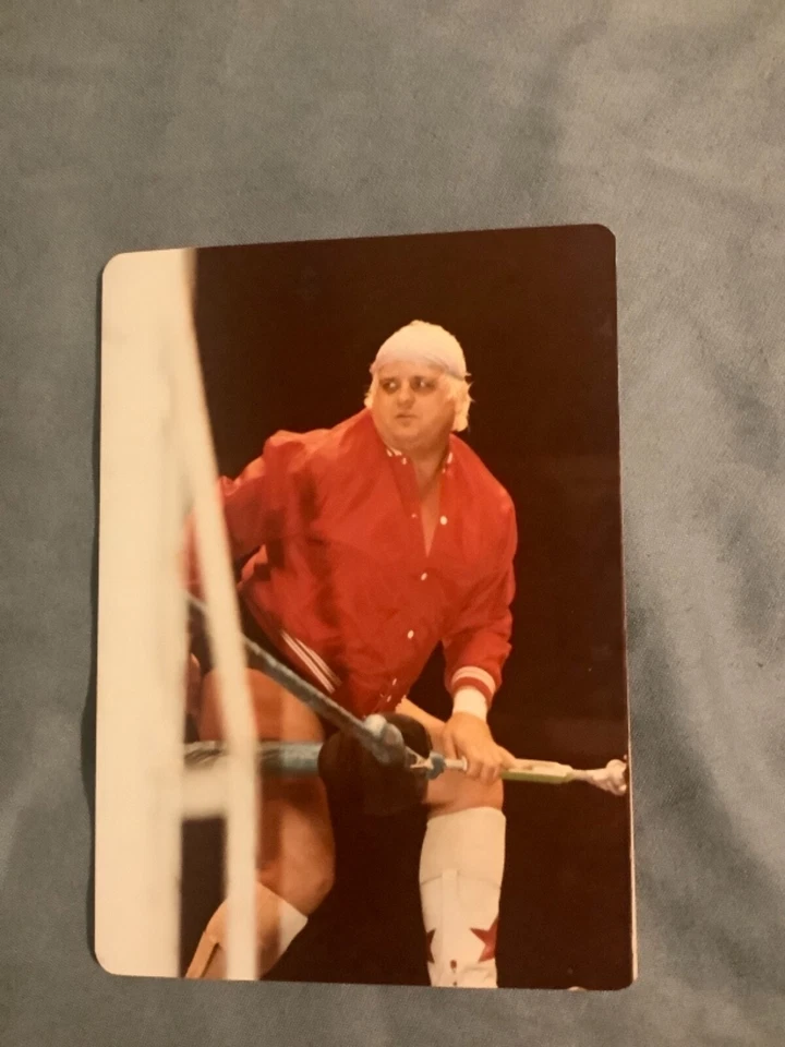 💥1️⃣9️⃣7️⃣0️⃣s Original Dusty Rhodes 3.5x5 Wrestling Photo NWA - Изображение 1 из 1