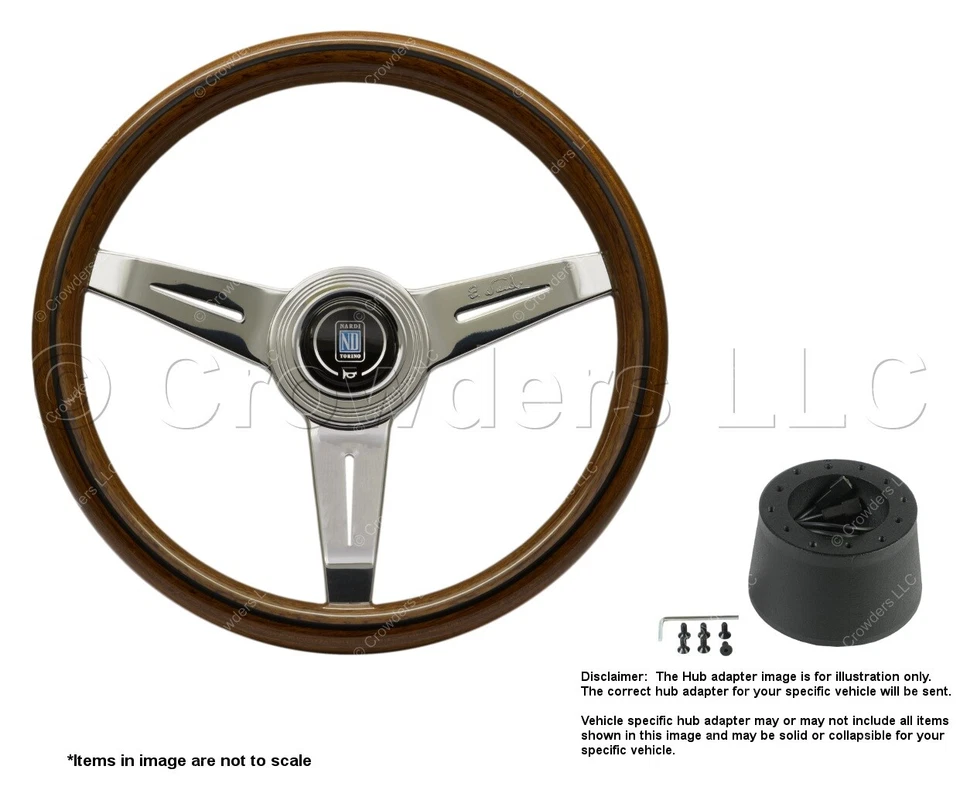 Volante Nardi Classic 340 mm + buje para BMW 5061.34.3000 + 4350.98.0606 Foto 1 de 1