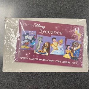 USPS Arte de Disney ROMANCE - 20 tarjetas postales estampadas 4 diseños - Imagen 1 de 2
