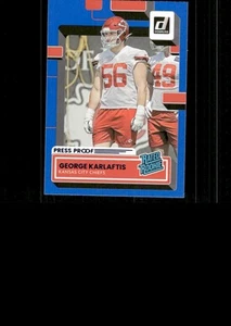 2022 Donruss #361 George Karlaftis Blue Press Proof - Picture 1 of 2