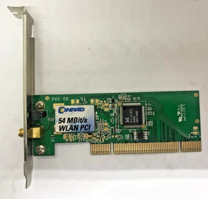 CONRAD X9 11g 54MBit/s WIRELESS PCI KARTE #GK11777 - Afbeelding 1 van 3