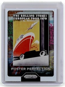 Póster 2025 Rolling Stones Prizm #1 European Tour 1970 Perfection Silver Prizm - Imagen 1 de 2