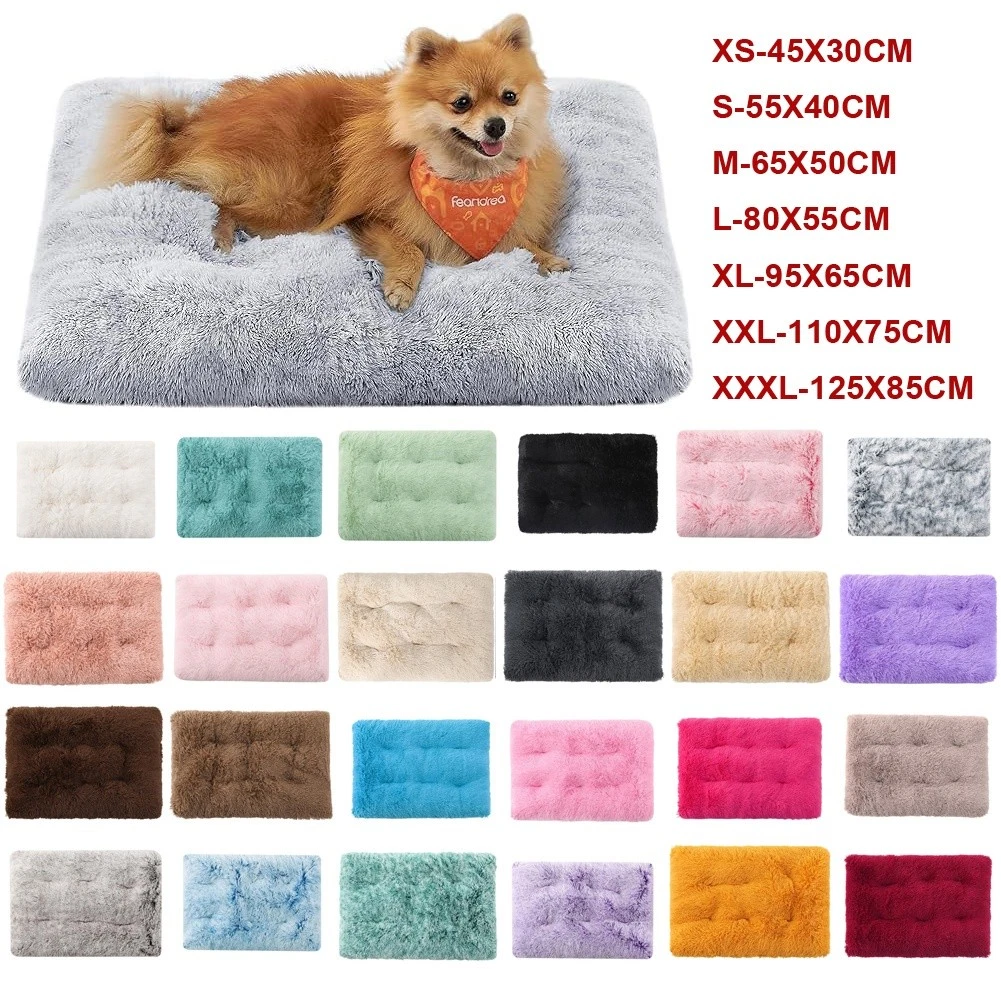 Nobleza Hundebett XXL 122x74x10 Cm – Weich, Flauschig, Waschbar Mit Rutschfester Unterseite