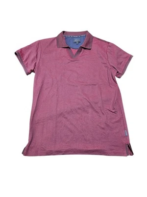Marc Asher Polo Mens Size M Slim Fit Plum Polo shirt Marc Asher New York - Изображение 1 из 4