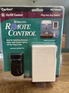 Control remoto inalámbrico Dimango ON OFF rango de 50' RC7000D - Lámpara luces de Navidad - Imagen 1 de 4