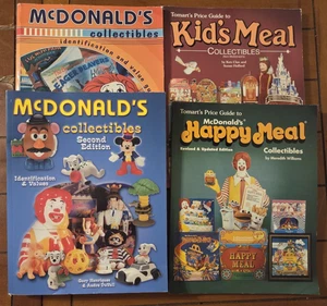 Lot of 4 McDonald's Collectibles Price Guides By Henriques Tomarts - Picture 1 of 9