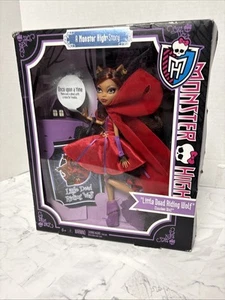 Monster High Doll Little Dead Riding Wolf RARE ERROR “No Fangs” 2012 MIB Retired - Picture 1 of 8
