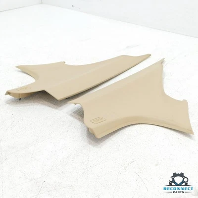 BMW 328i 335i E90 2009-2011 Juego de paneles de ajuste de cubierta de pilar C trasero izquierdo derecho OEM Foto 1 de 4